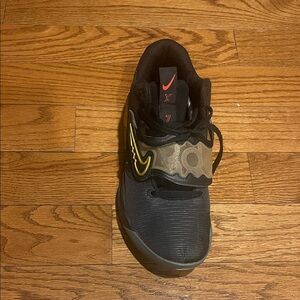 Nike Black and Gold Athletic Shoes